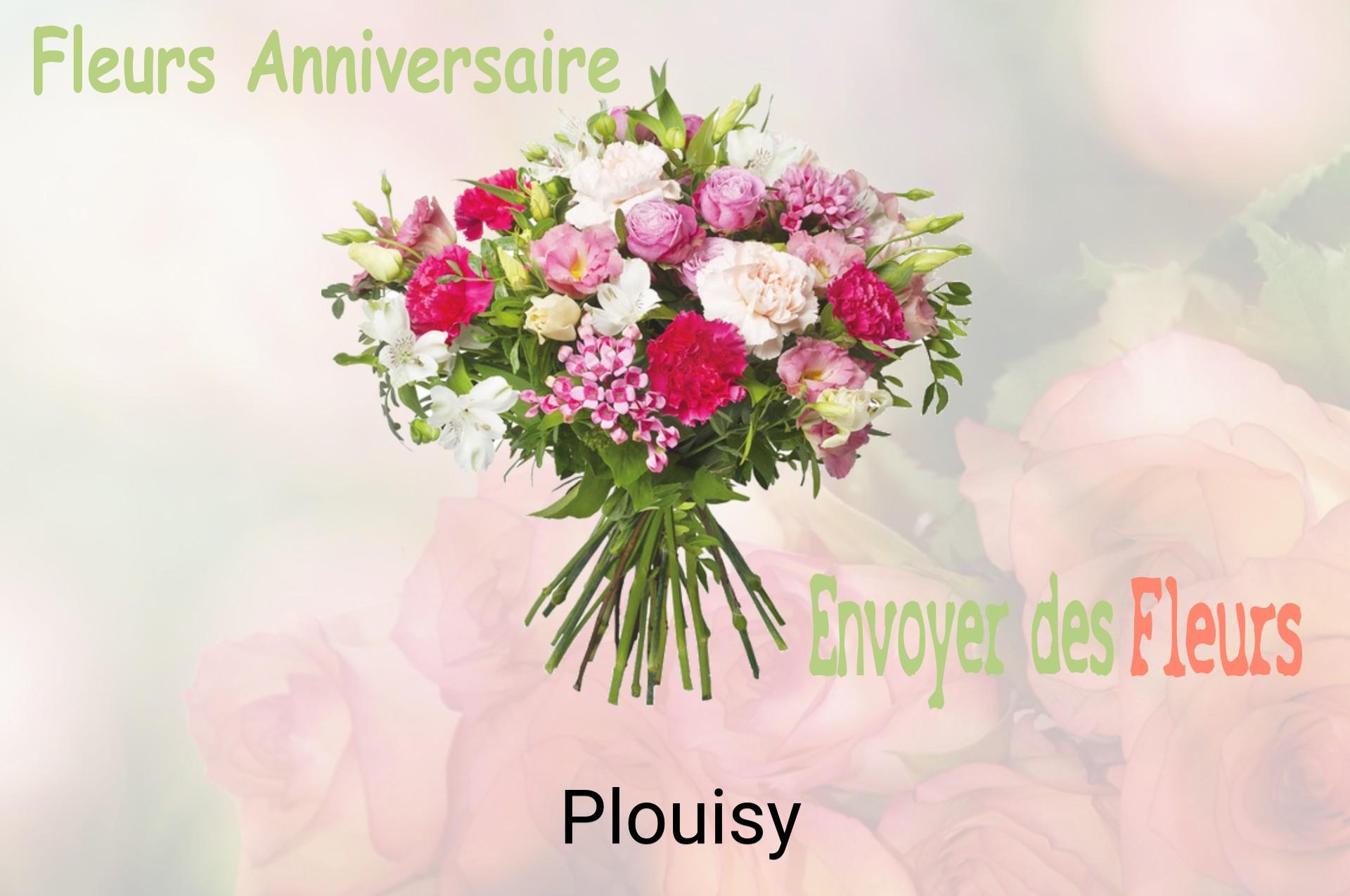 Bouquet de fleurs d’anniversaire livré à Plouisy