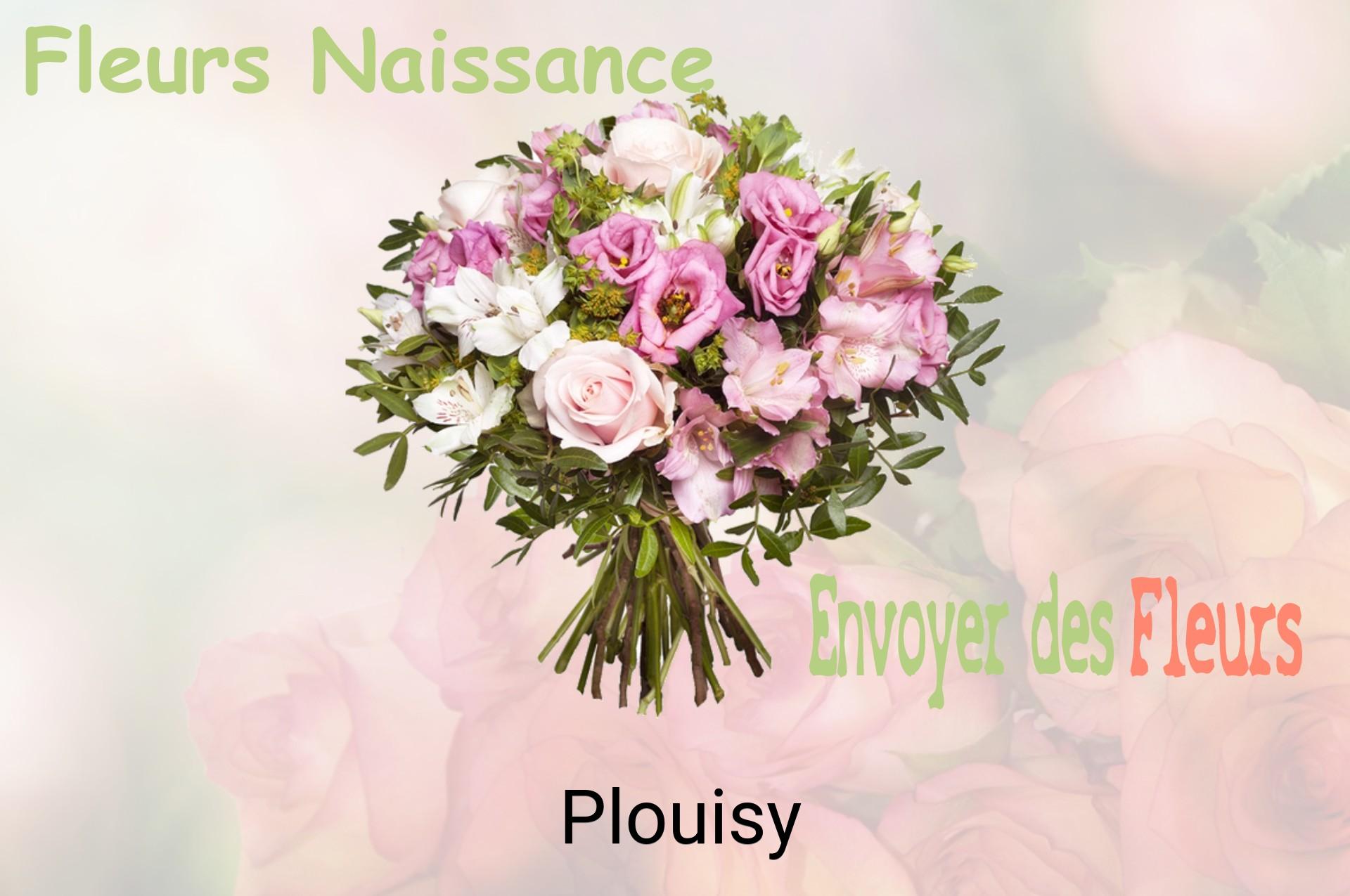 Bouquet de fleurs de naissance livré à Plouisy